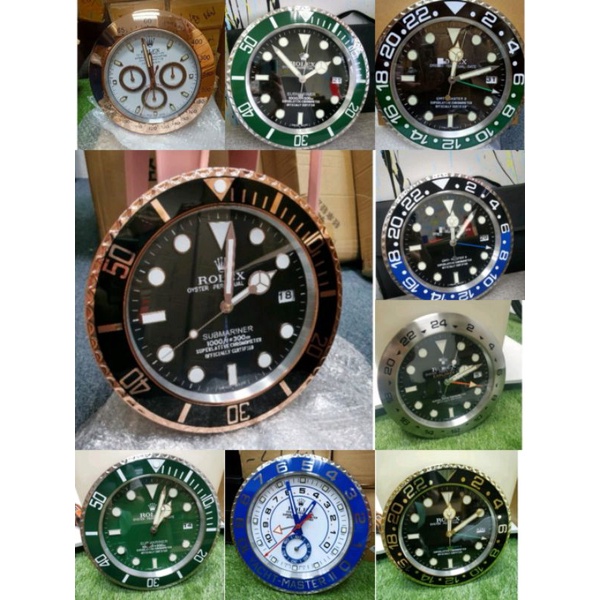 Rolex wall clock on sale taobao