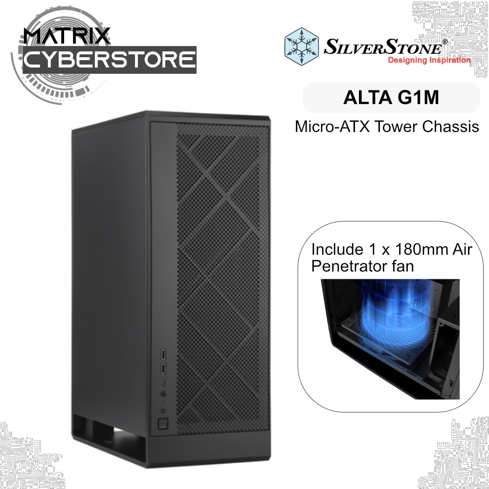 Silverstone ALTA G1M Premium Micro-ATX Tower