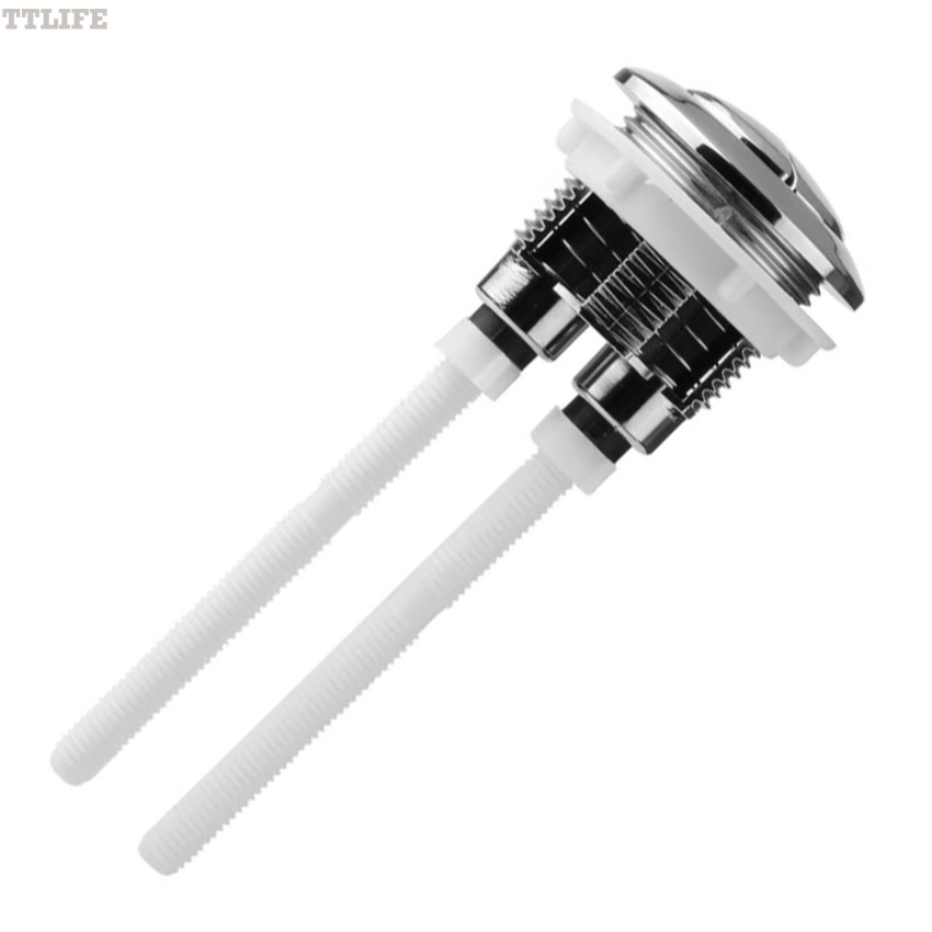 Toilet Dual Flush Push Button, Toilet Button Flushing Round Head Toilet