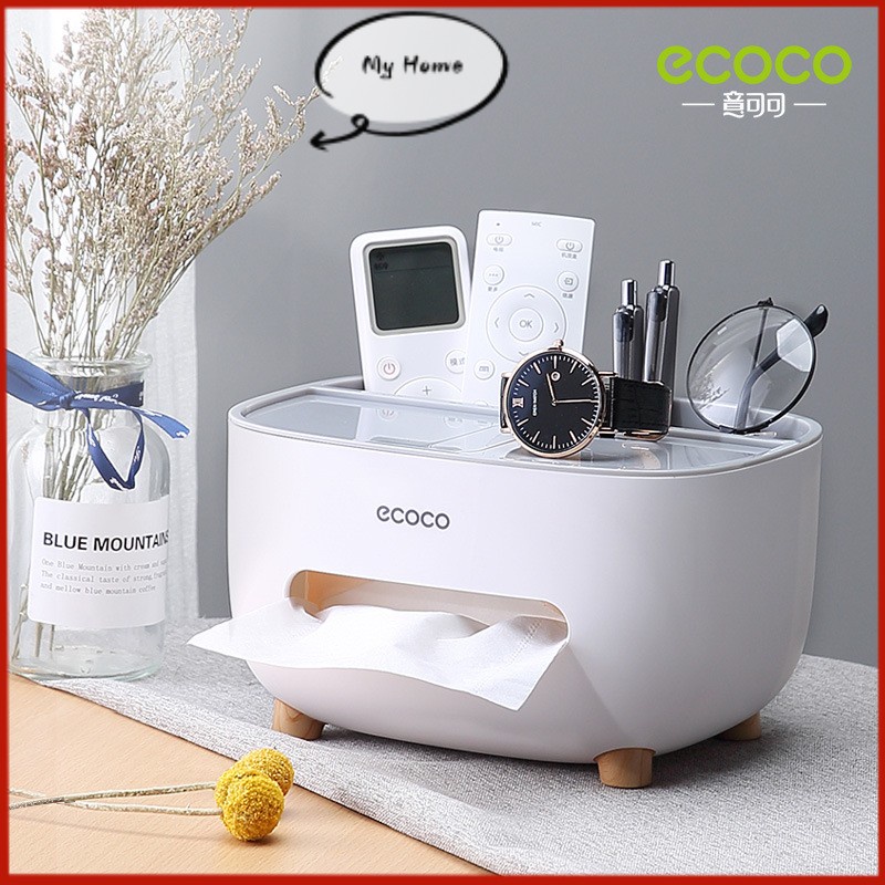 [My Home] Ecoco Drawer Box Home Living Room Storage Box Tissue Paper