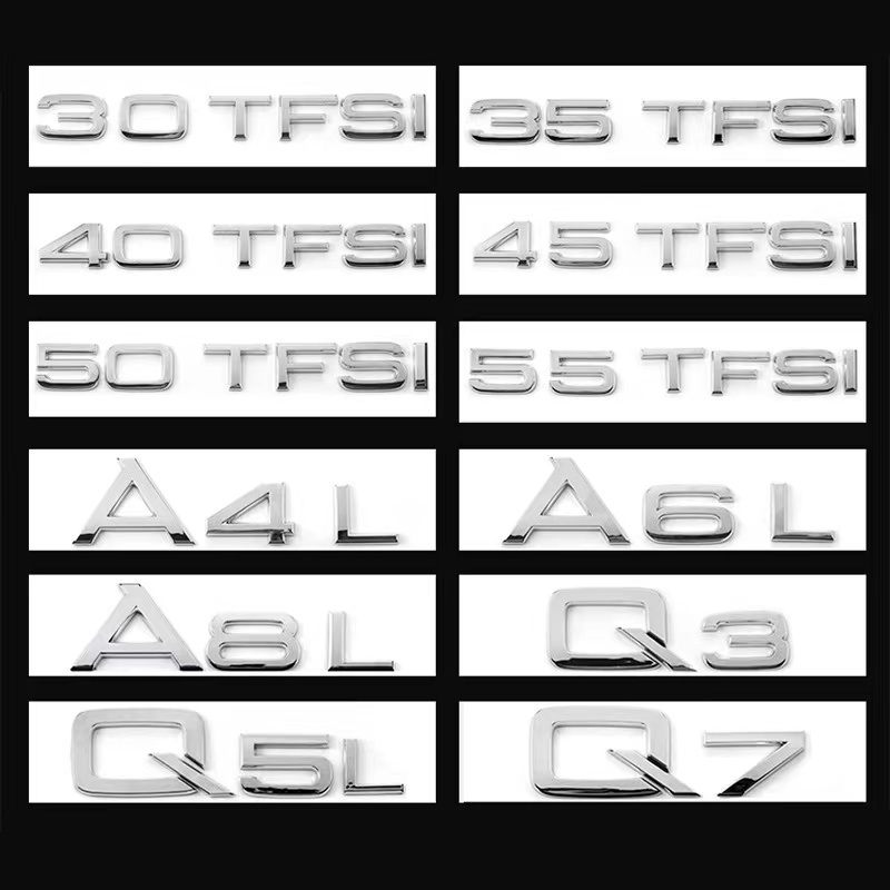3D ABS For Audi A3 A4 A5 A6 A7 A8 Q3 Q5 Q7 Q8 A4L A6L A8L Q5L 1.8T 2.0T ...