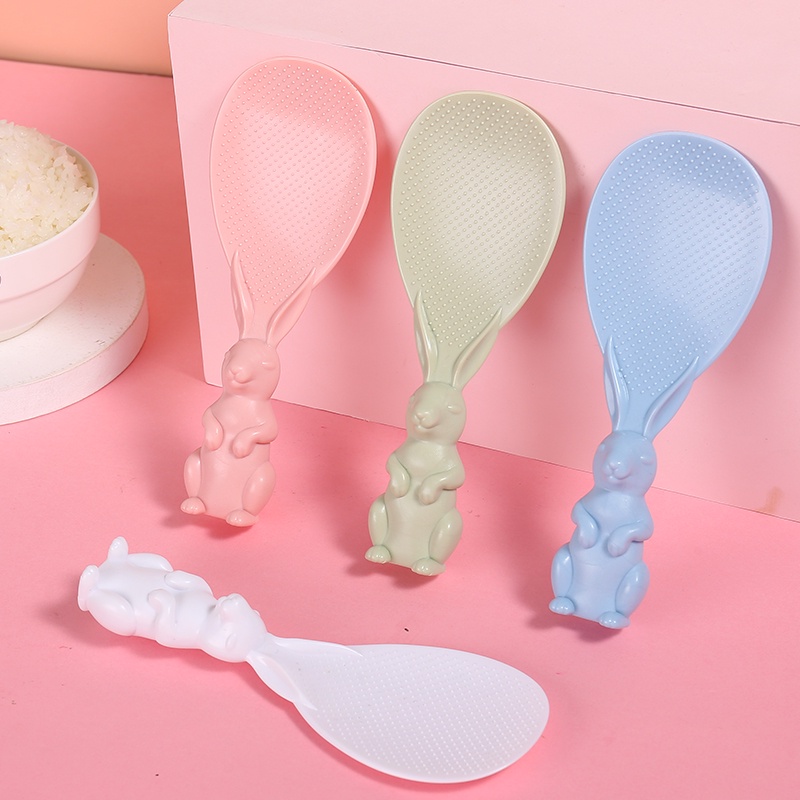 Abby Department Store > Cute Rabbit Rice Spoon Upright Non-Stick ...