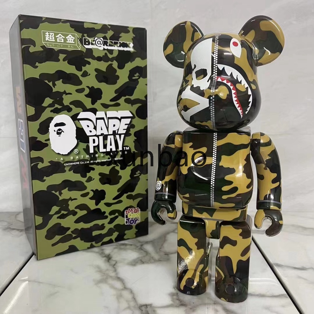 BE@RBRICK BAPE NFS カモ 2008春夏 400%