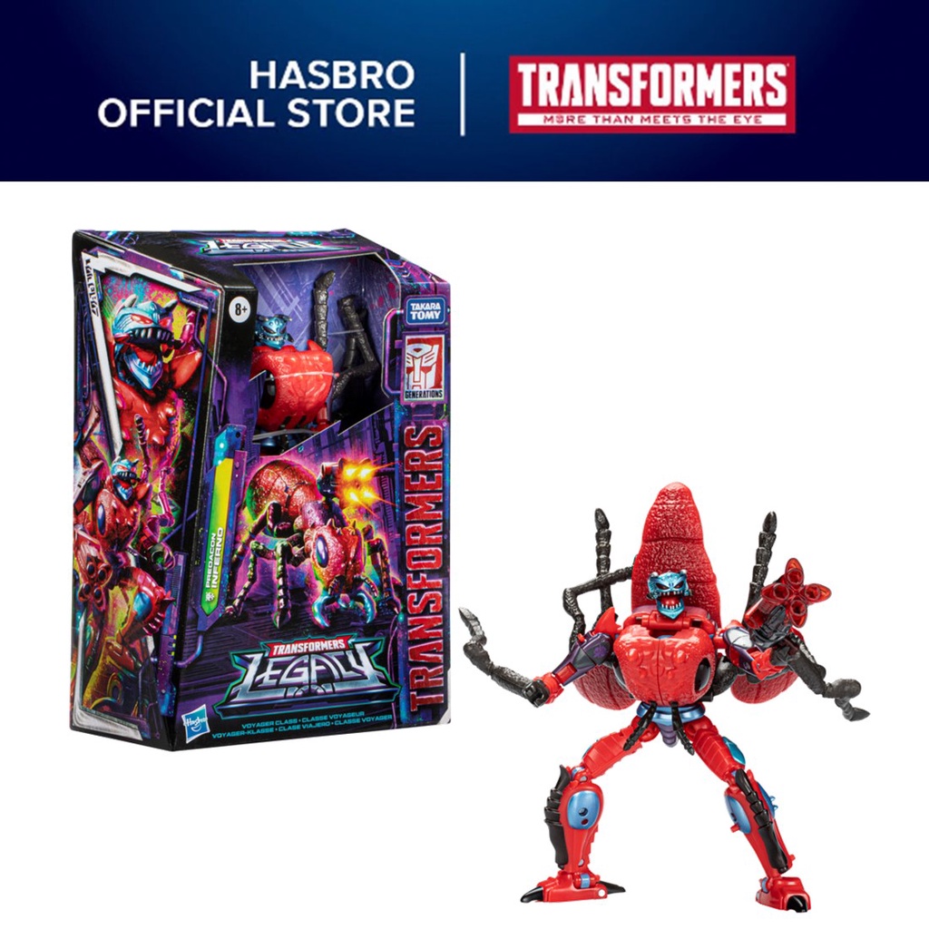 Transformers Toys Generations Legacy Voyager Predacon Inferno Action Figure - Ages 8 and Up, 7-inch