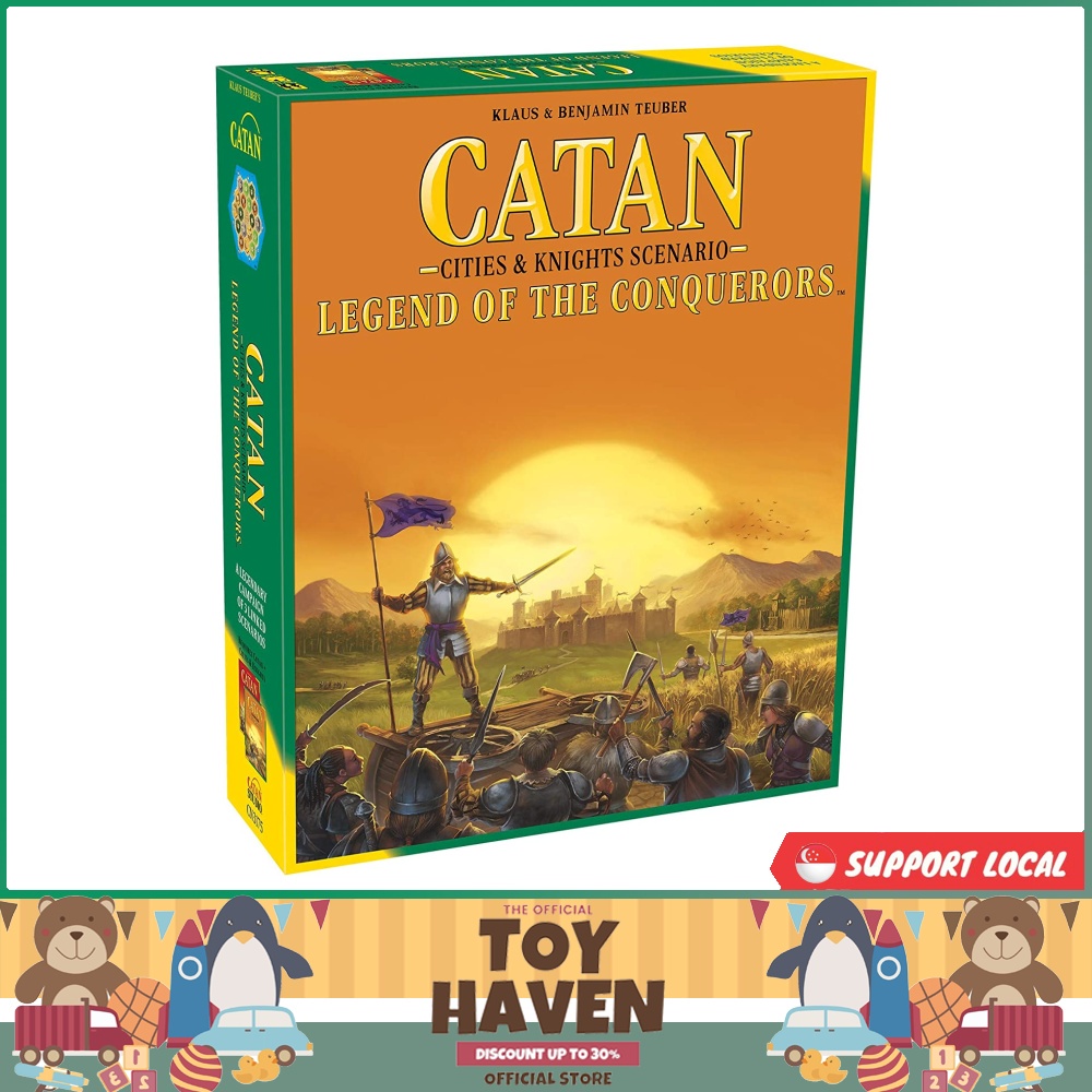 [sgstock] CATAN Legend of The Conquerors Scenario for CATAN Cities and ...