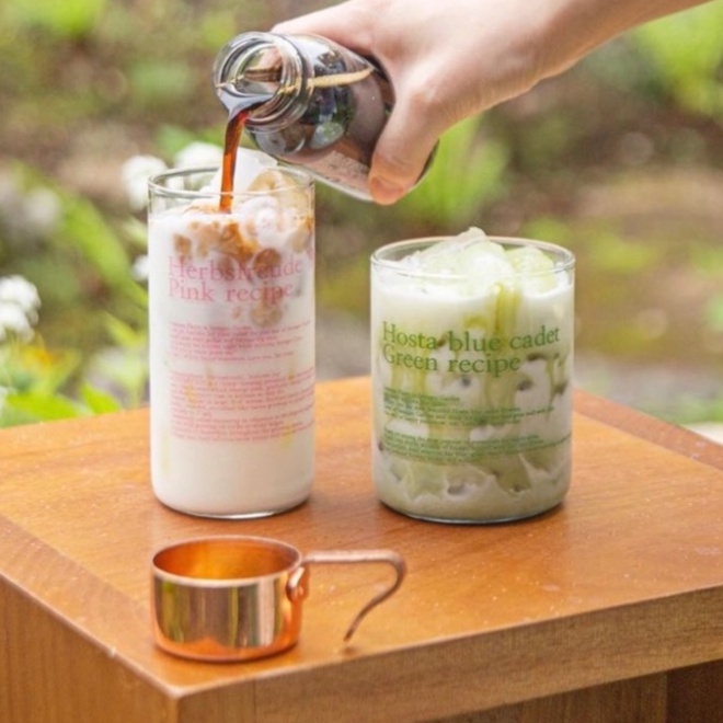 Glass Tumbler Korean Style Letter Water Glass Heat Resistant Glass