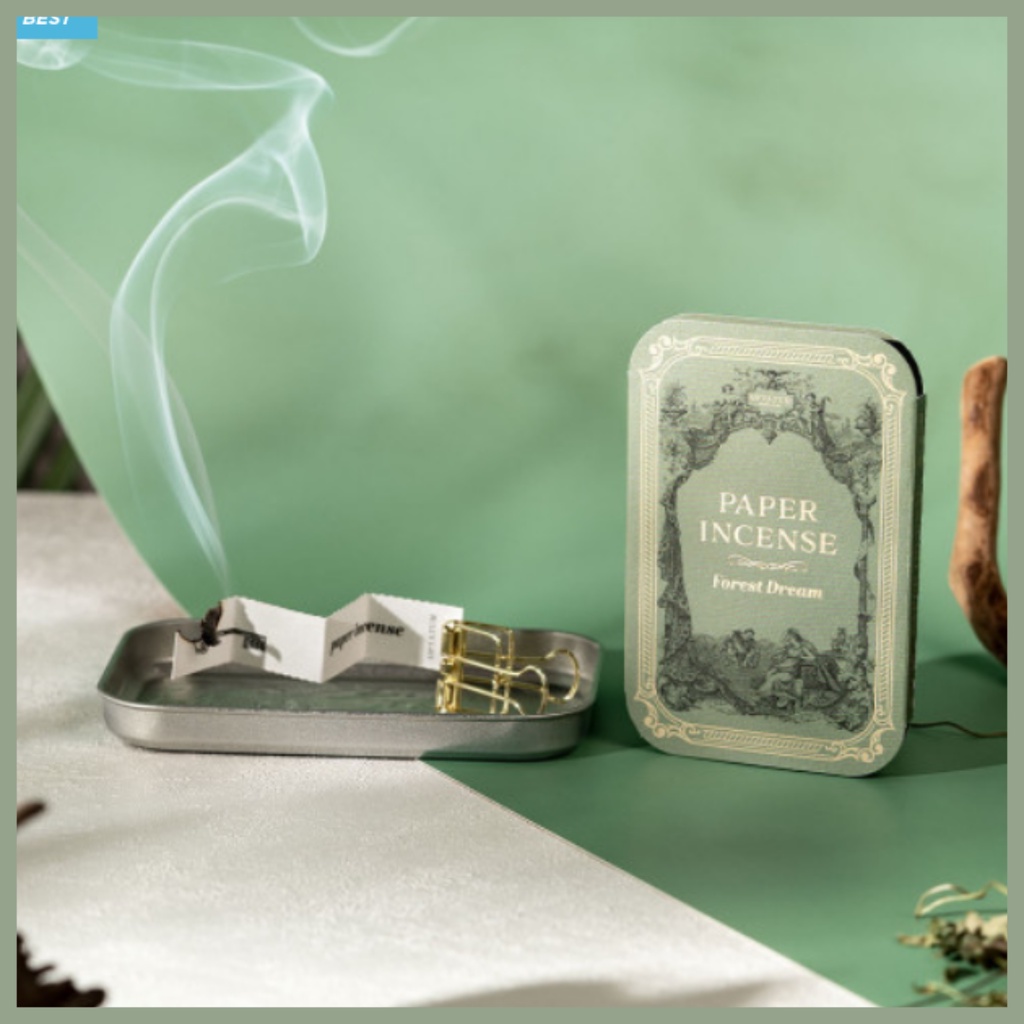 OPTATUM paper incense set(Forest Dream, 48pcs) Shopee Singapore