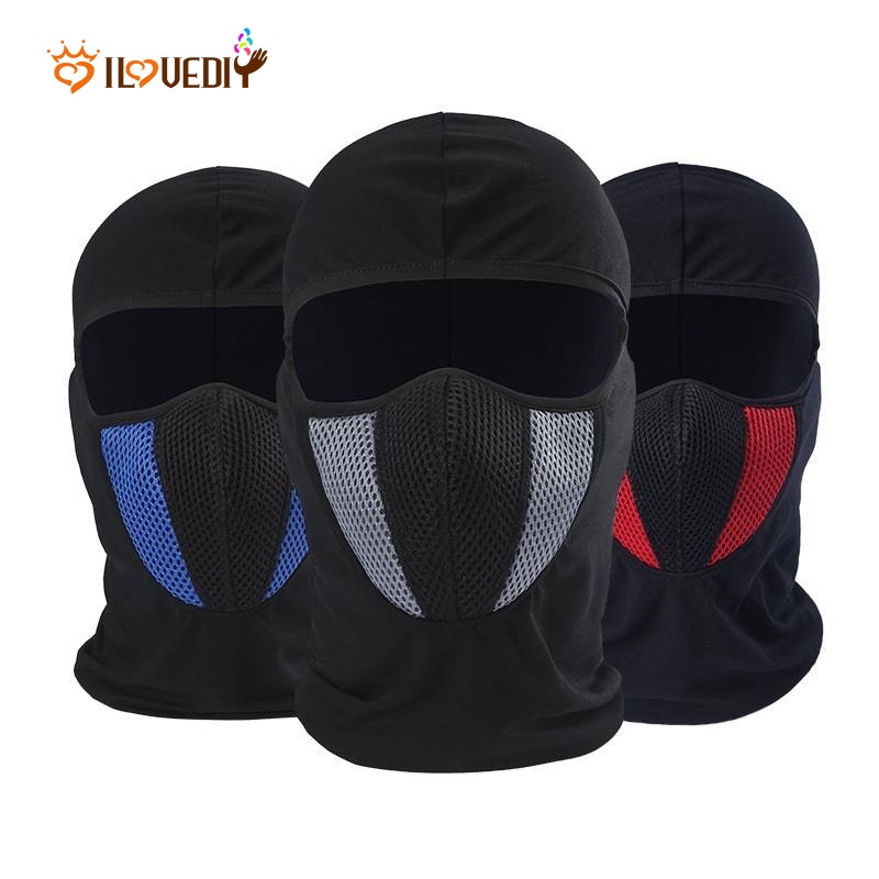 [Hot]Men Women Windproof Motorcycle Full Face Mask/ Under Helmet Liner