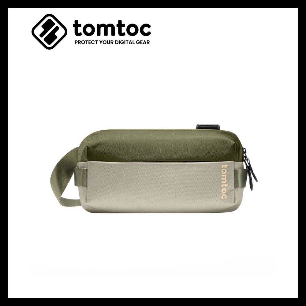 tomtoc H02 Minimalist EDC Shoulder Sling Bag | Olive Green | Shopee ...
