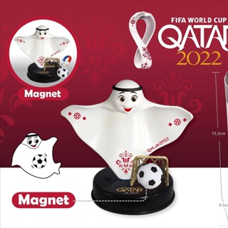 2022 Qatar FIFA World Cup Official Mascot La'eeb 3D PVC Sculpture