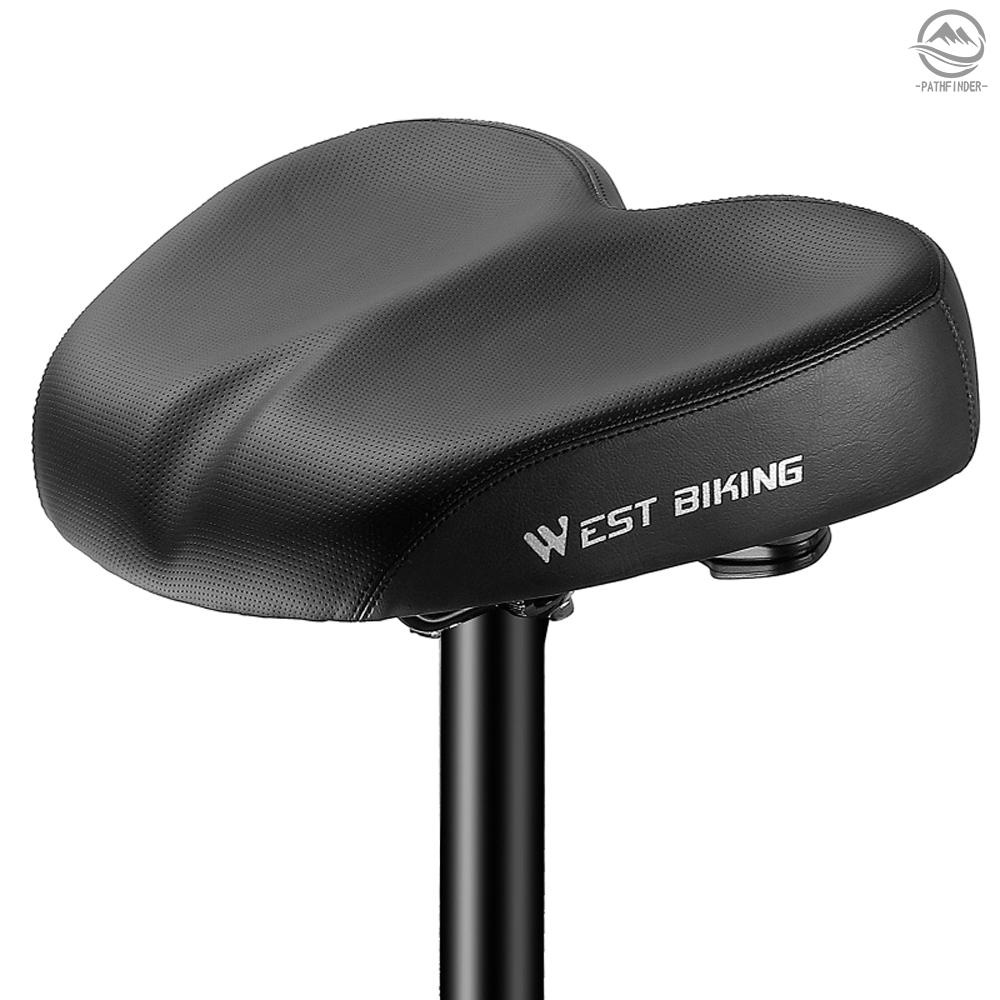 WEST BIKING Ergonomic Bicycle Replacement Saddle Soft Widen Thicken