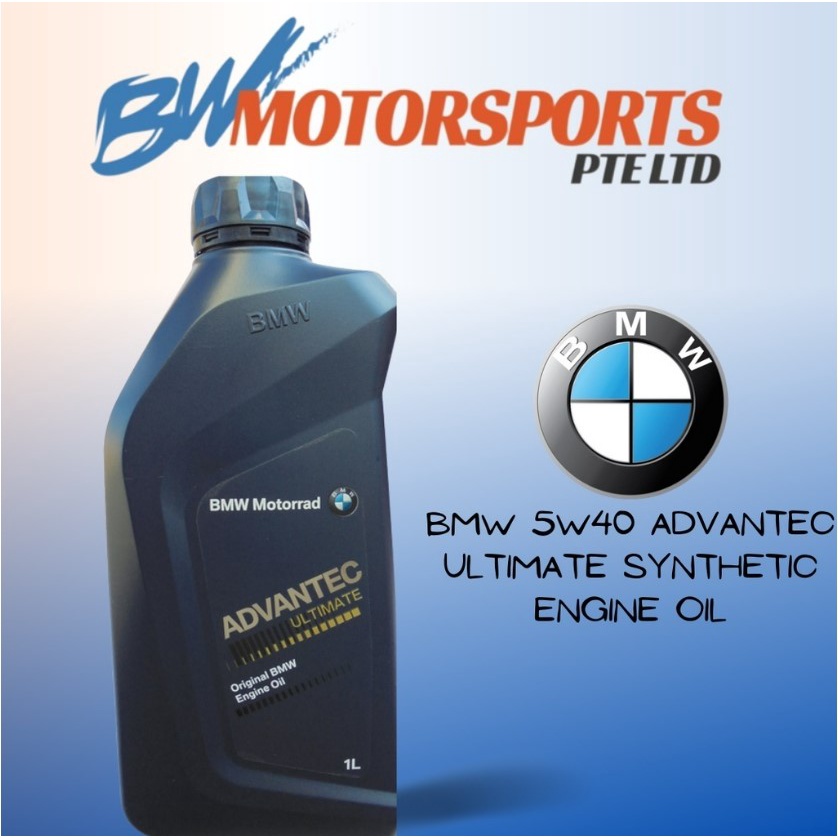 BMW Motorcycles 5W40 Advantec Ultimate Synthetic Engine Oil (1 Ltire