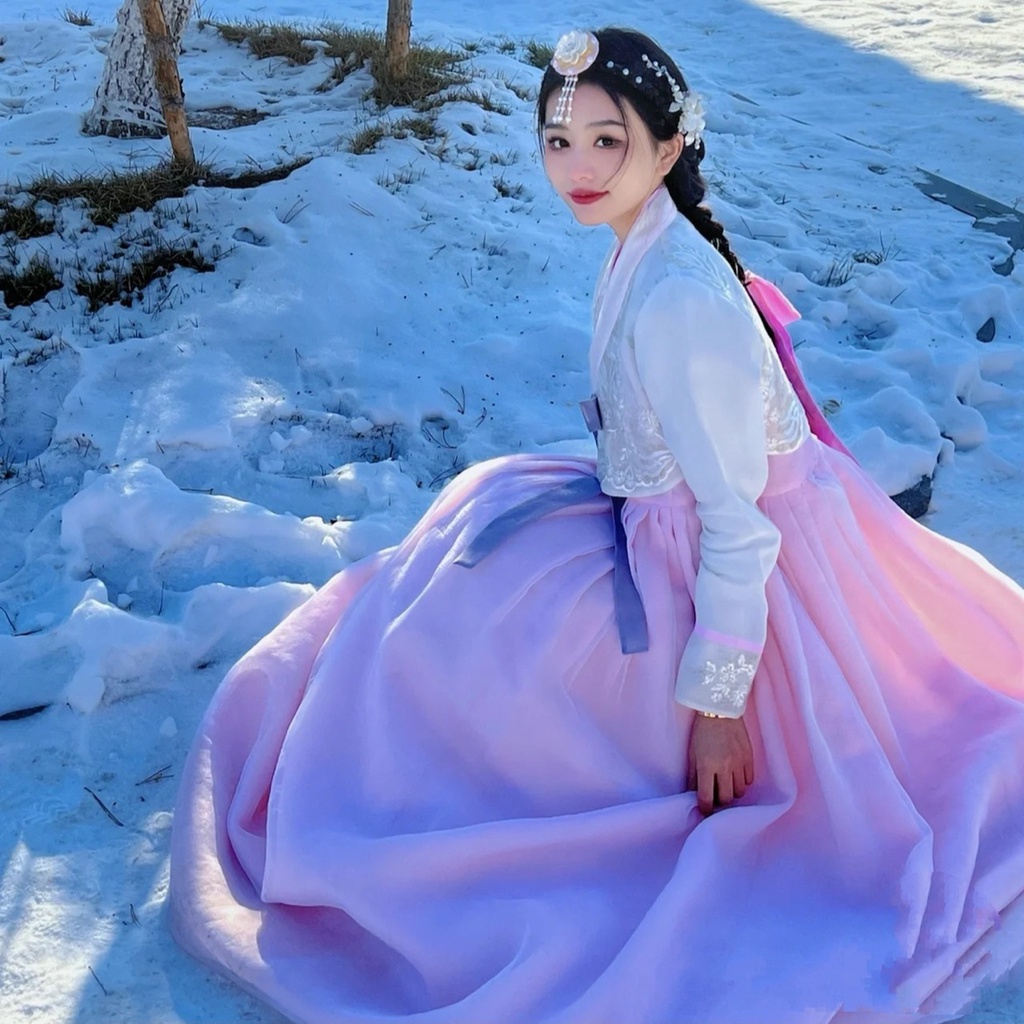 Korean Hanbok, Korean traditional costume (oder ) Hanbok | Shopee Singapore