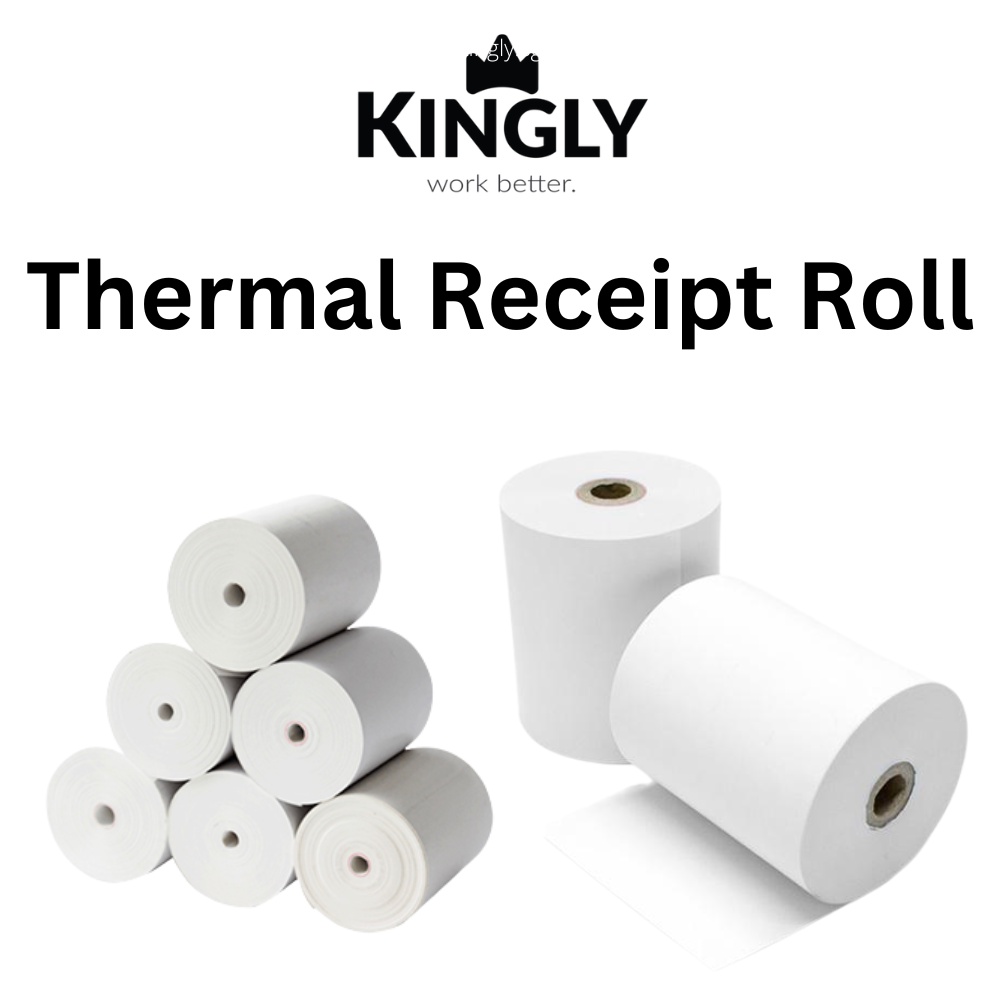 Kingly Supply Thermal receipt paper roll Receipt Printer paper roll