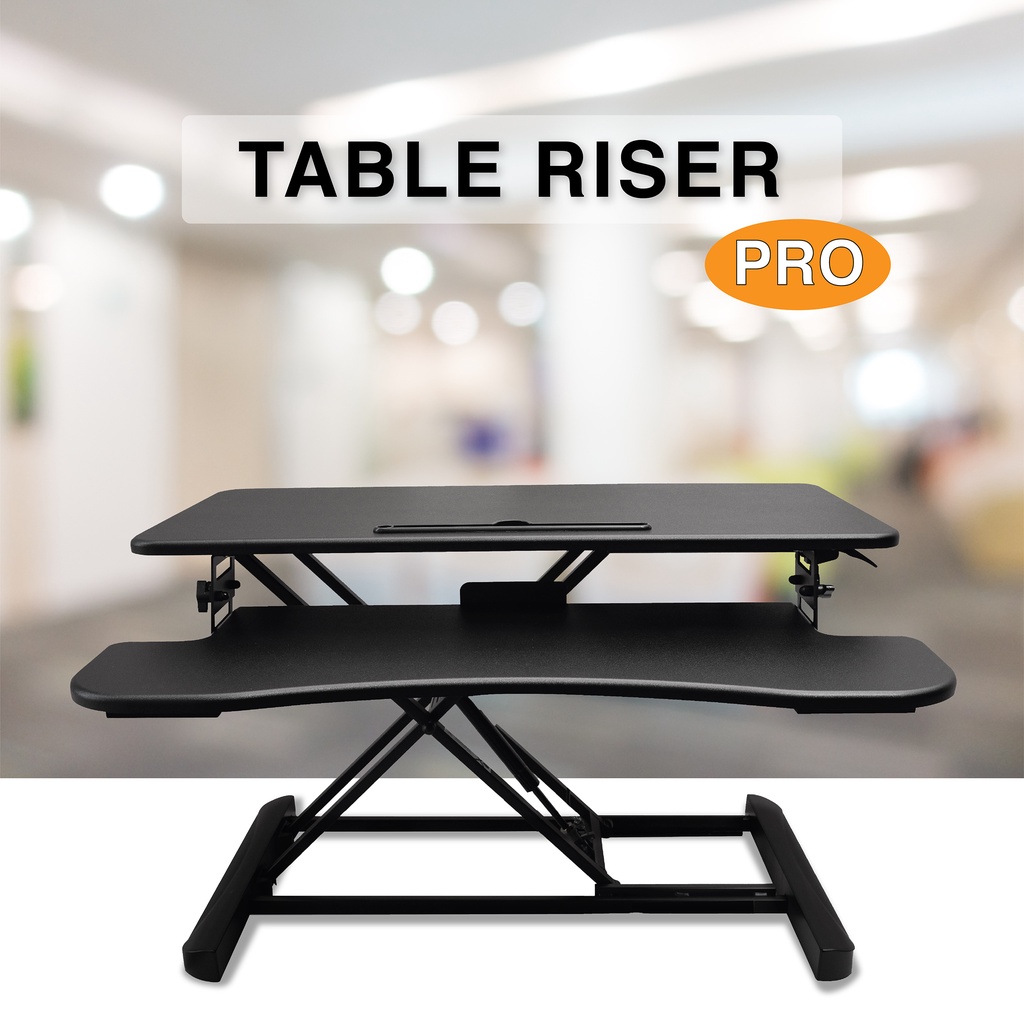 DEKOREA PREMIUM Foldable Table Riser PRO Laptop Desk Bed Study Table