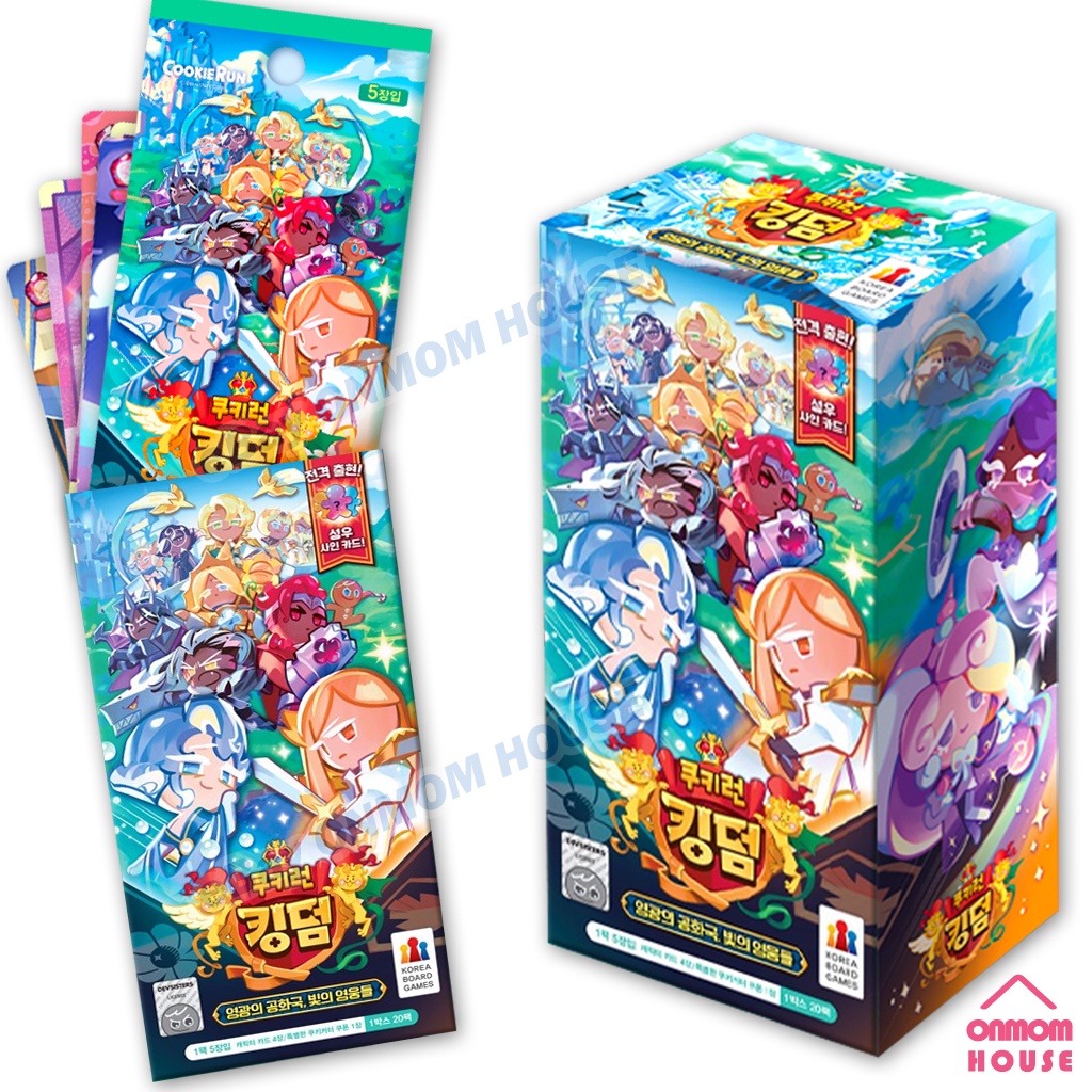 NEW Cookie Run Kingdom Card Vol.4 Republic of Glory, Heroes of Light ...