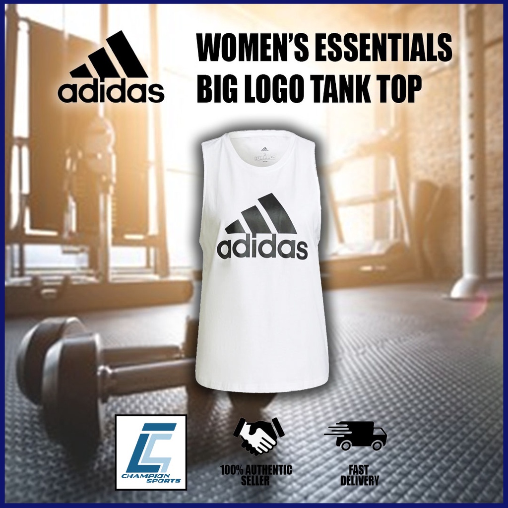 Adidas Women's Essentials Big Logo Tank Top (H10199) | Shopee Singapore