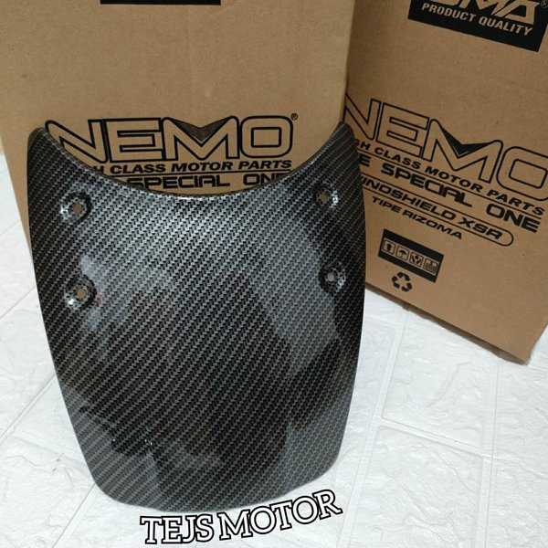 Windshield XSR 155 NEMO VISOR Brand YAMAHA XSR 155 CARBON WINSIL YAMAHA