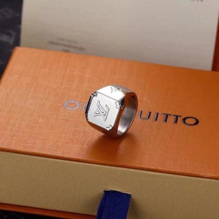 Louis Vuitton, Jewelry, Louis Vuitton Monogram Ring Necklace M62485 Brand  Accessory Unisex