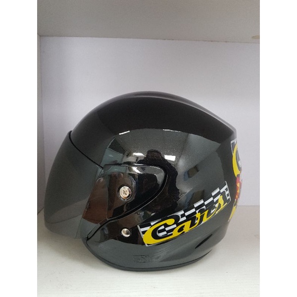 Helm Anak / Helm Anak Motif / ANT MINI JORDAN HITAM (Motif Cowok Random) - Gambar 4