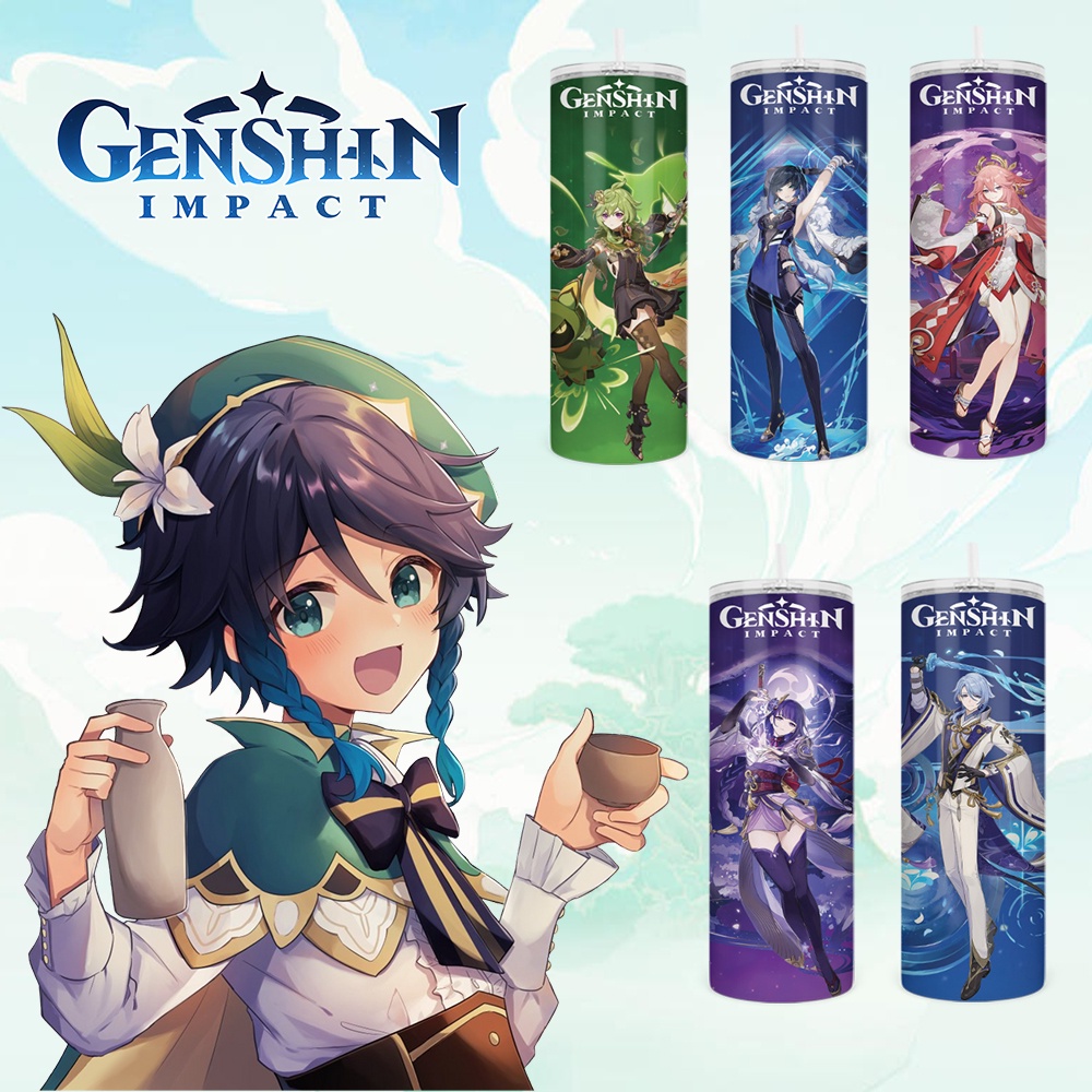 Genshin Impact Genshin Impact Thermos Bottle Genshin Impact Thermos