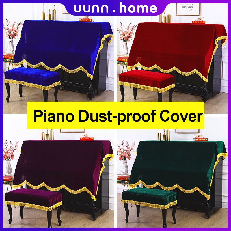Piano dust Cover Premium Velvet Piano Cover with Pedal Knox Bench Dust