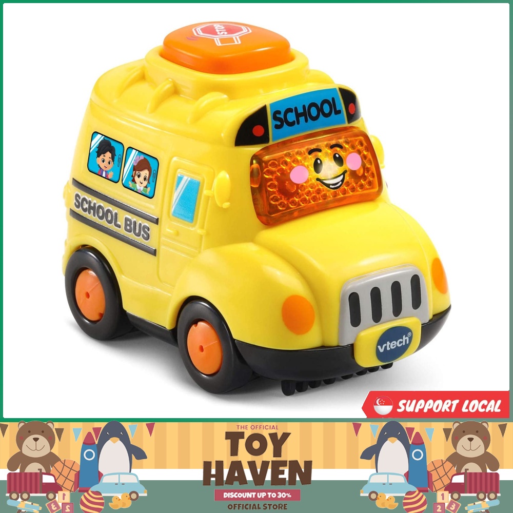 [sgstock] VTech Go! Go! Smart Wheels Toot-Toot Drivers School Bus ...