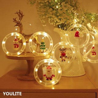 YOULITE 3m Christmas Led Lights - Window Curtain Lights for Christmas