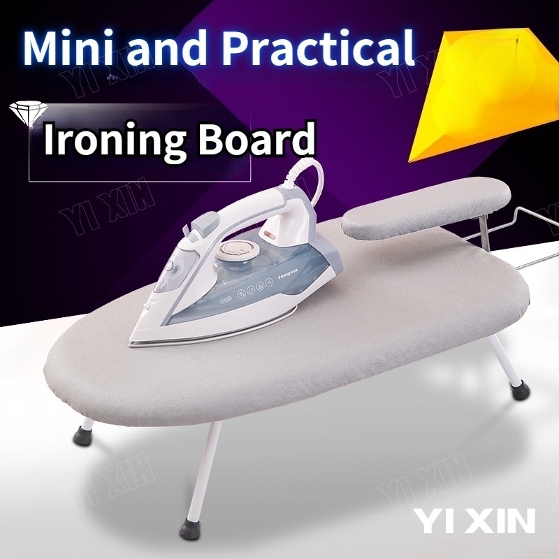 YIXIN Foldable Desktop Ironing Board Portable Mini Iron Board with