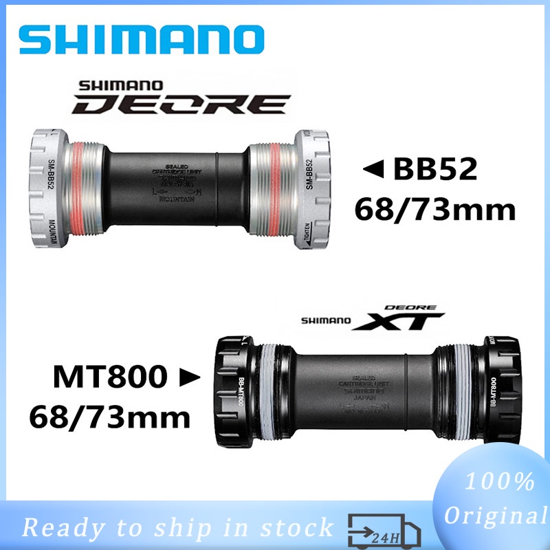 Shimano Deore SMBB52 XT MT800 Hollowtech II Mountain Bike Bottom