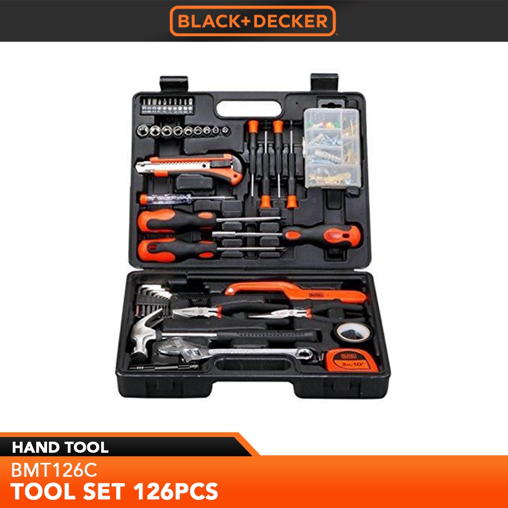 Black & Decker Handle Tool Set 126pc BMT126C