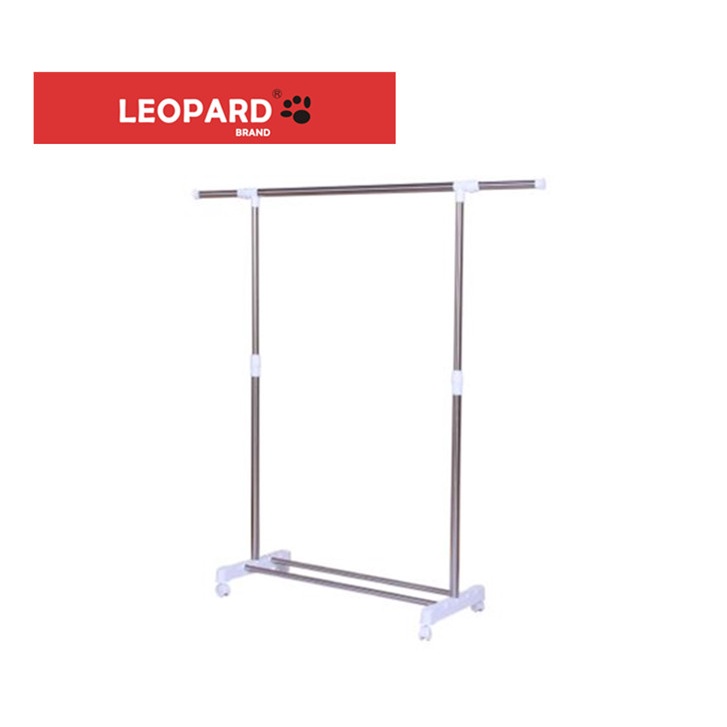 Leopard Single Rod Garment Rack | Shopee Singapore