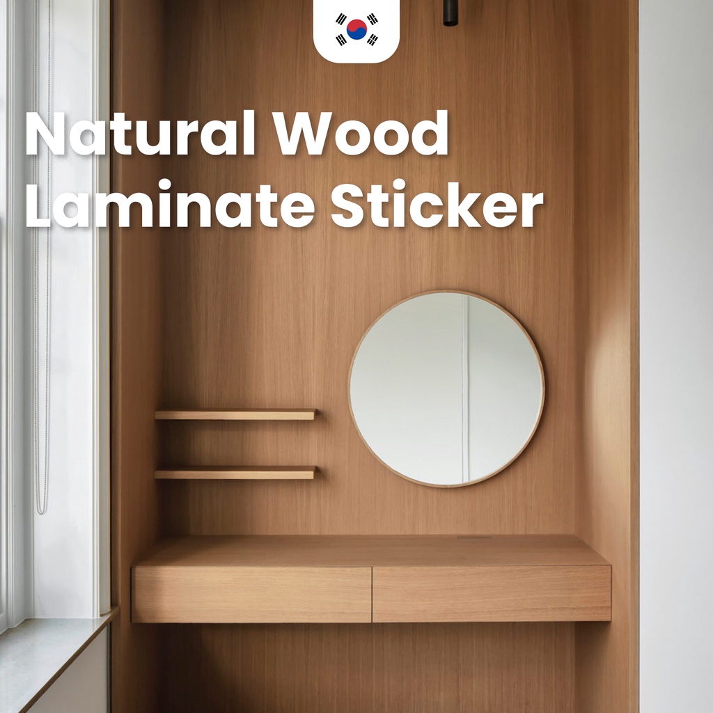 Lovehouse226 Infeel laminate sticker Natural Wood series wallpaper decoration self adhesive
