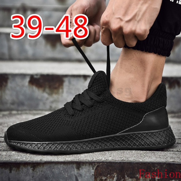 Mens black casual on sale sneakers