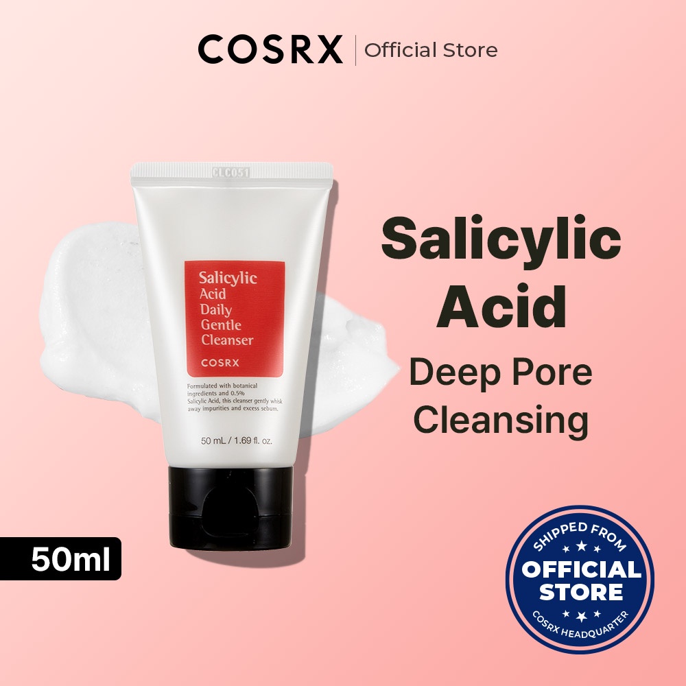 COSRX OFFICIAL MINI SIZE Salicylic Acid Daily Gentle Cleanser Ml Salicylic Acid Tea