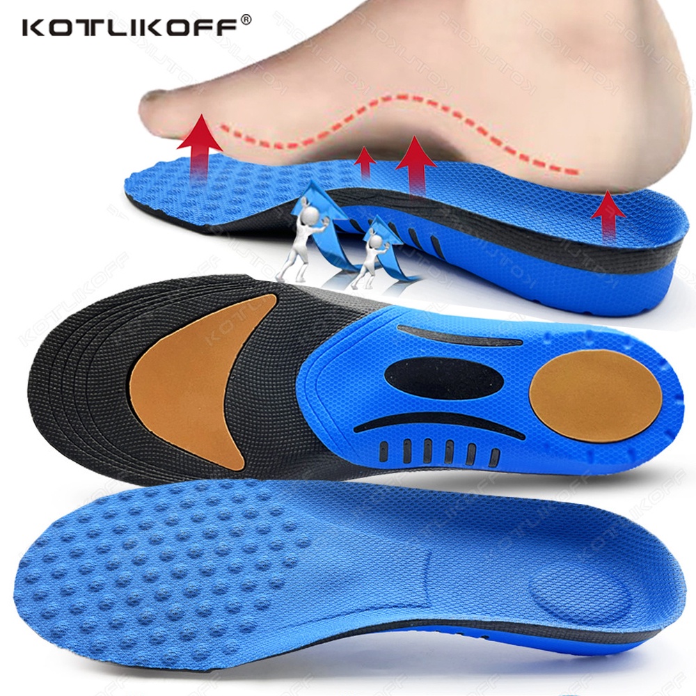 Premium Orthotic Gel Insoles Orthopedic Flat Foot Health Sole Pad For ...