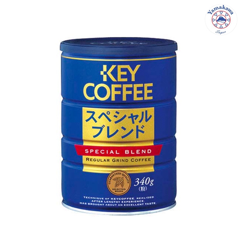 Key Coffee Special Blend Can Tin Pack Grind Coffee 340g Made in Japan