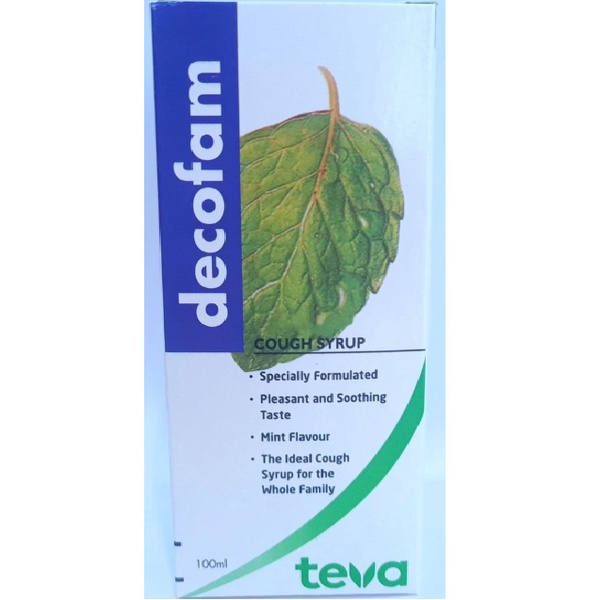 Decofam Cough Syrup 定咳方咳药水 100ml (Expiry July 2026) | Shopee Singapore