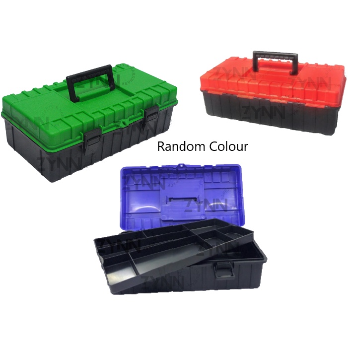 **Ready Stock In Singapore** 8001 PVC TOOL BOX Plastic Multifunction Purpose Hardware Storage Inner Tray Hand Organizer