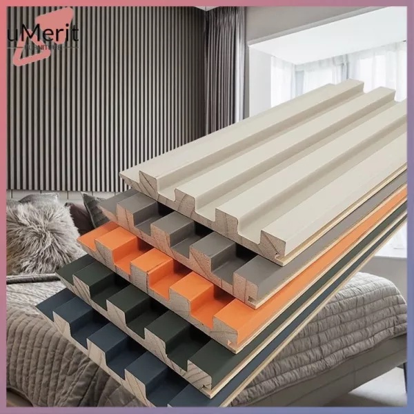 Partition panel wood panel wall partition fluted wall panel fluted panel home decoration wood panel