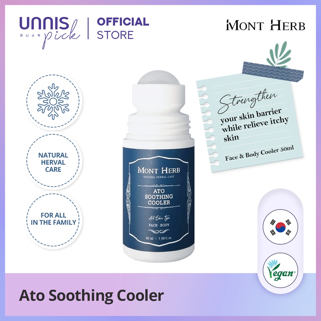 MONT HERB - Ato Soothing Cooler | Shopee Singapore