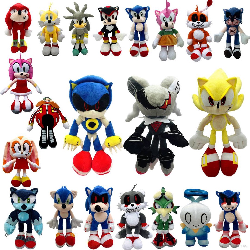 NS3 Sonic Plush Toys Sonic EXE Metal Sonic Infinite Stuffed Dolls Gift For Kids Home Decor Stuffed Toys For Kids a Shopee Singapore