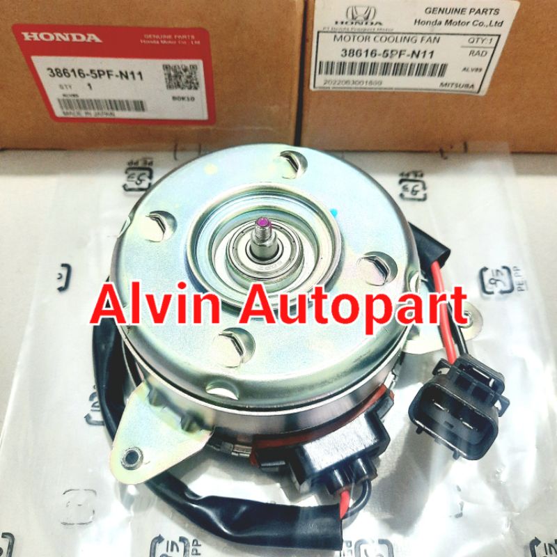 Original MOTOR COOLING FAN RADIATOR HONDA CRV TURBO ODYSSEY RB3 RC1 ...