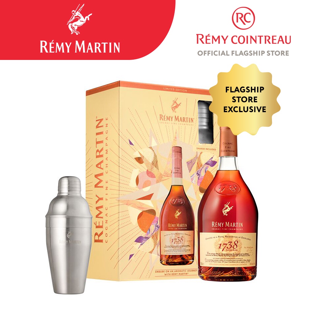 Remy Martin 1738 with Shaker Limited Edition, Cognac Fine Champagne ...