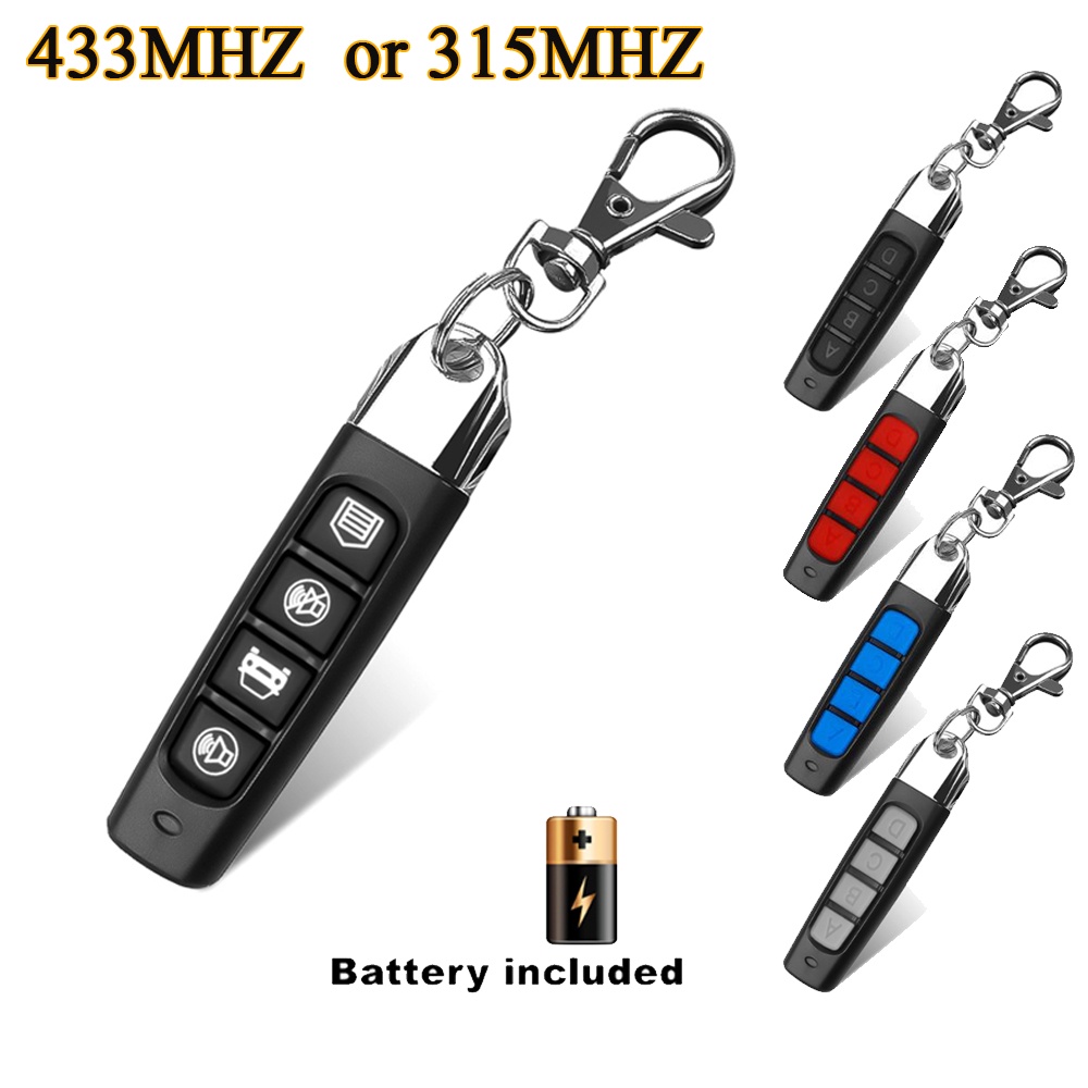 315Mhz 433Mhz 4Keys Colorful Remote Control Duplicator Clone Cloning ...