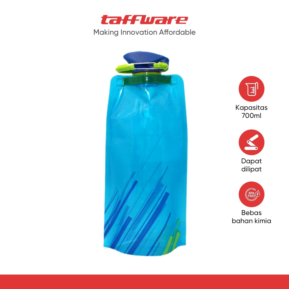 TaffSPORT Botol Minum Lipat Camping Hiking Drinking Bottle - S29