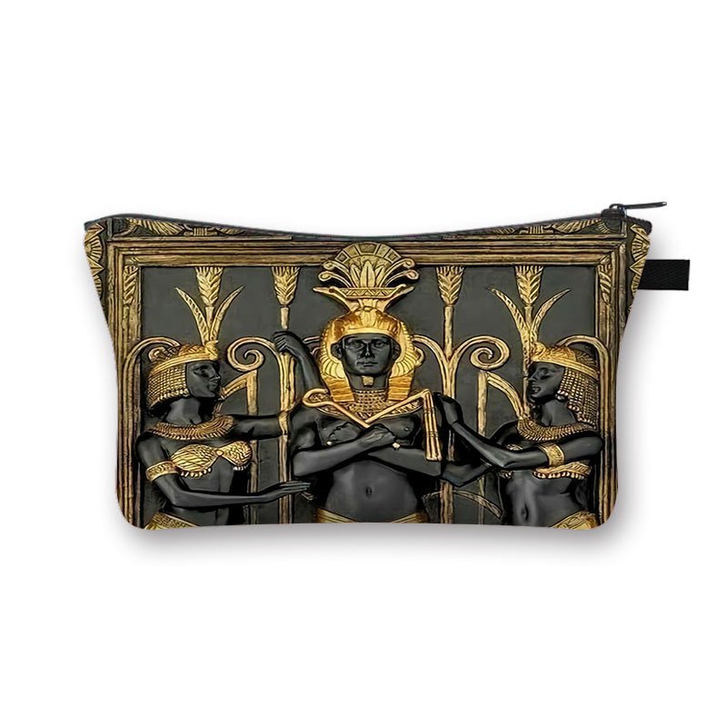 ⚡FLASH SALE⚡Egyptian Art Print Cosmetic Case Women Makeup Bags Egypt