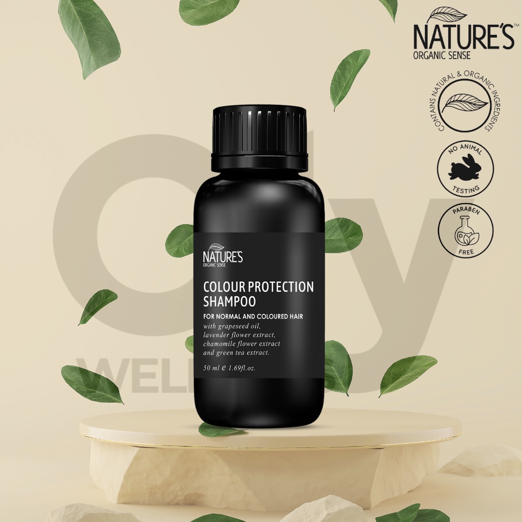 Colour Protection Shampoo Nature's Organic Sense (50ML) Shopee