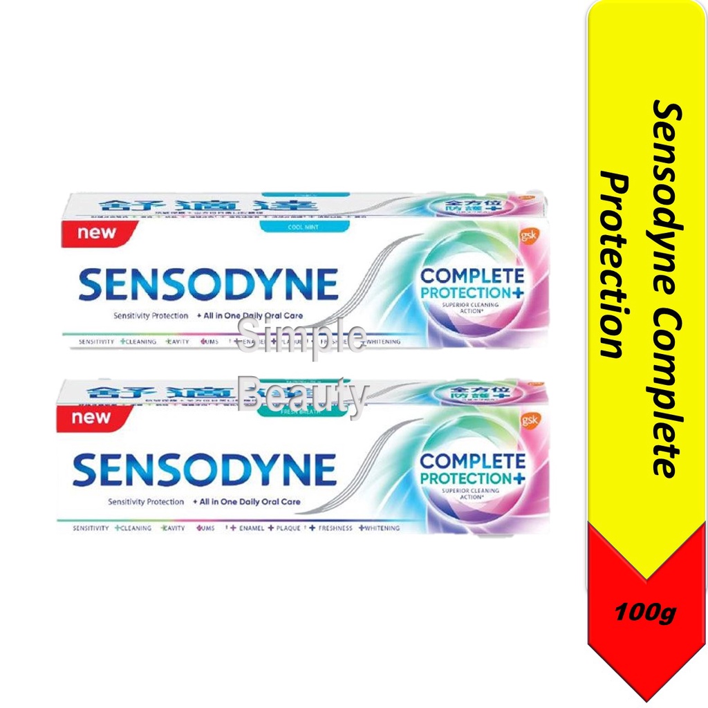 Sensodyne Complete Protection Toothpaste, 100g Shopee Singapore