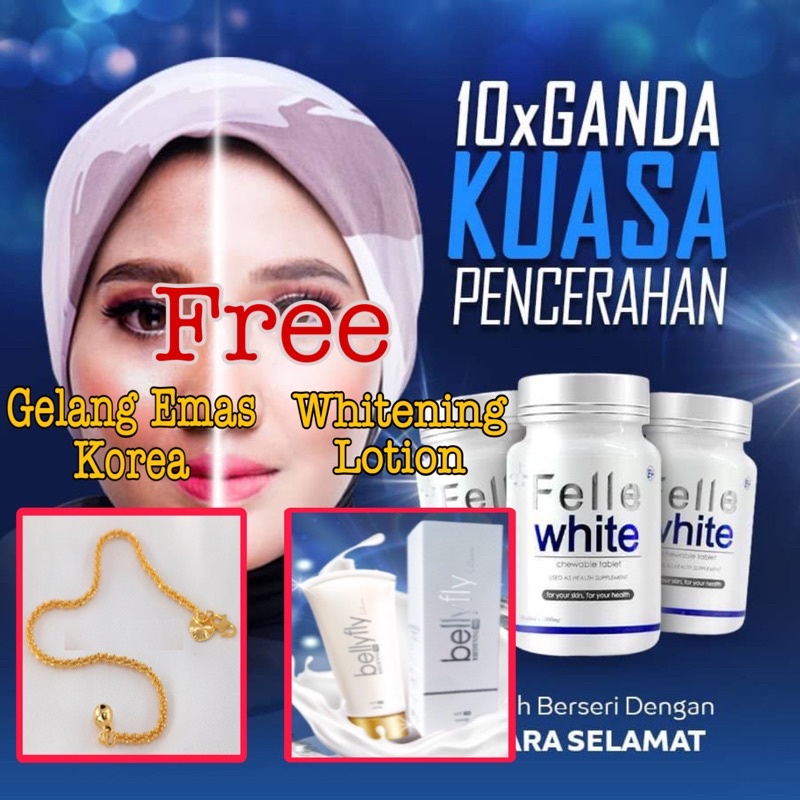 yg felle white, guaranteed to guaranteed, order before 4pm pos day the same